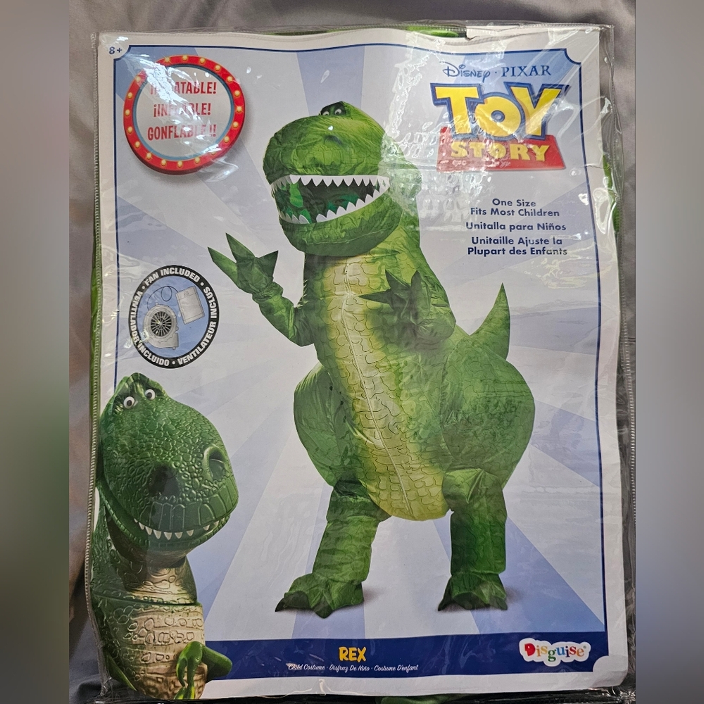 Rex Kids Inflatable Costume